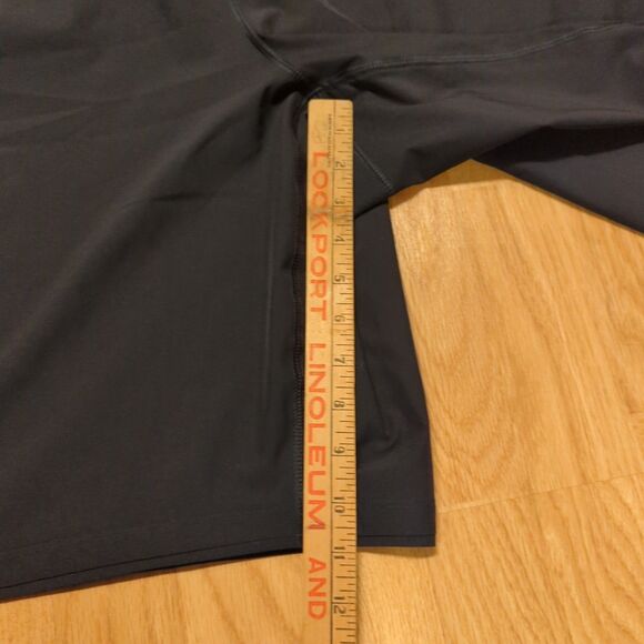 Lands End Quick Dry Modest Swim Shorts Womens 24W Plus Black Swimwear Pockets - Picture 2 of 7